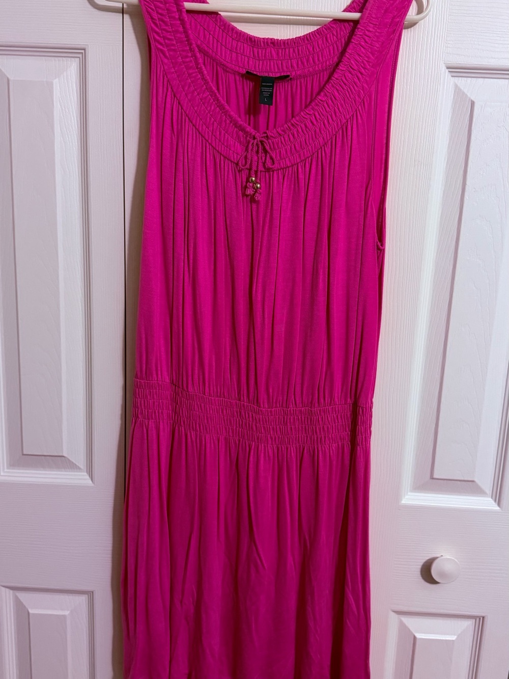 Lauren Ralph Lauren Hot Pink Sleeveless Mini Dress